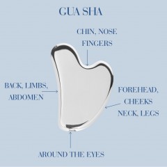 Nanshy Gua Sha aus rostfreiem Stahl  Гуаша из нержавеющей стали