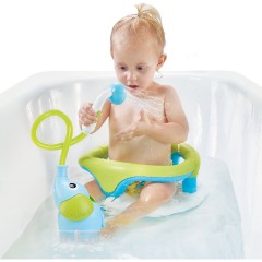Yookidoo Babydusche Elefant blau Синий слон для детского душа