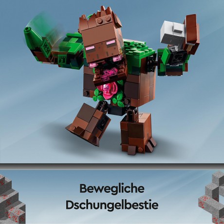 LEGO Minecraft 21176 Die Dschungel Ungeheuer ЛЕГО Ужас из джунглей