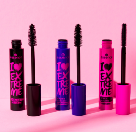 essence cosmetics Wimperntusche I love extreme volume mascara waterproof black, Эссенс Тушь для ресниц Супер объем водостойкая, черная,12 мл
