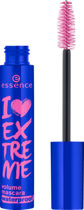 essence cosmetics Wimperntusche I love extreme volume mascara waterproof black, Эссенс Тушь для ресниц Супер объем водостойкая, черная,12 мл