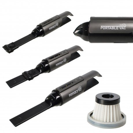 Starlyf Starlyf Akku-Handstaubsauger Portable Vac, 55,00 W, beutellos, 2600 mAh (7,3V), USB, LED-Beleuchtung, HEPA-Filter Беспроводной ручной пылесос Starlyf Portable Vac, 55,00 Вт, без мешка, 2600 мАч (7,3 В), USB, светодиодное освещение, HEPA-фильтр