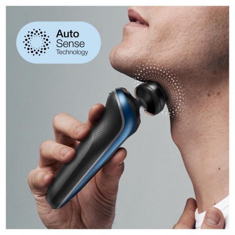 Braun Elektrischer Rasierer fur Manner quot;Series 6 60-B1200squot; in Blau Электробритва мужская "Series 6 60-B1200s" в синем