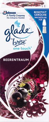 Glade One Touch Сменный блок для автоматического распылителя Ягодыtraum, 10 мл Glade One Touch Сменный блок для автоматического распылителя Ягодыtraum, 10 мл