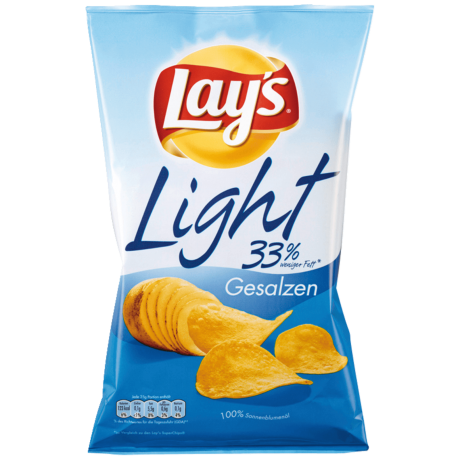 Lays (Лейс) Light gesalzen Чипсы с солью 150г
