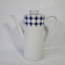 Набор для чая винтажный Mitterteich Bavaria, чайник и сахарница, с синим декором. фарфор, Германия, 1960-70гг. Набор для чая винтажный Mitterteich Bavaria, чайник и сахарница, с синим декором. фарфор, Германия, 1960-70гг.
