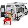 Bruder MB Sprinter Camper mit Fahrer Кемпер MB Sprinter с водителем