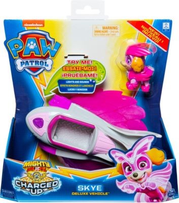 Spin Master PAW Patrol 1 Mighty Pups Charged Up Themed Basis Fahrzeug PAW Patrol 1 Mighty Pups заряженный тематический базовый автомобиль