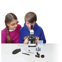 Bresser Junior Biolux SEL Schulermikroskop mit Hartschalenkoffer Микроскоп Biolux SEL Schuler с жестким футляром