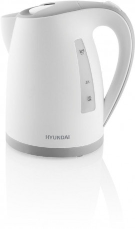 Hyundai Hyundai Wasserkocher VK107G, 1,7 l, 2200 W, Sicherheits-Thermosicherung, herausnehmbarer Filter Hyundai Kettle VK107G 1,7 л, 2200 Вт, предохранительный термопредохранитель, съемный фильтр