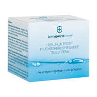 Bodyguardpharm HYALURON BOOST feuchtigkeitsspendende Tagescreme HYALURON BOOST увлажняющий дневной крем