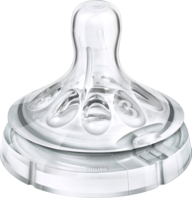 Philips AVENT Ближе к природе	 3-Loch Ventilsauger Силиконовая, Размер 1 ab 3 Месяц	ы, 2 шт