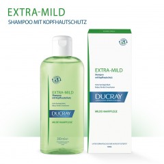 Ducray EXTRA MILD Shampoo biologisch abbaubar  Биоразлагаемый шампунь EXTRA MILD