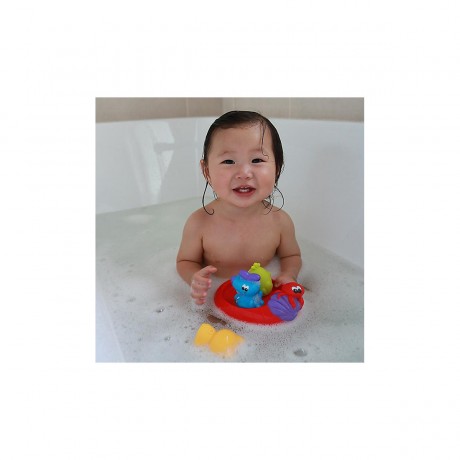 Playgro Badespielzeug 3 Schwimmende Freunde Игрушки для купания 3 друга по плаванию