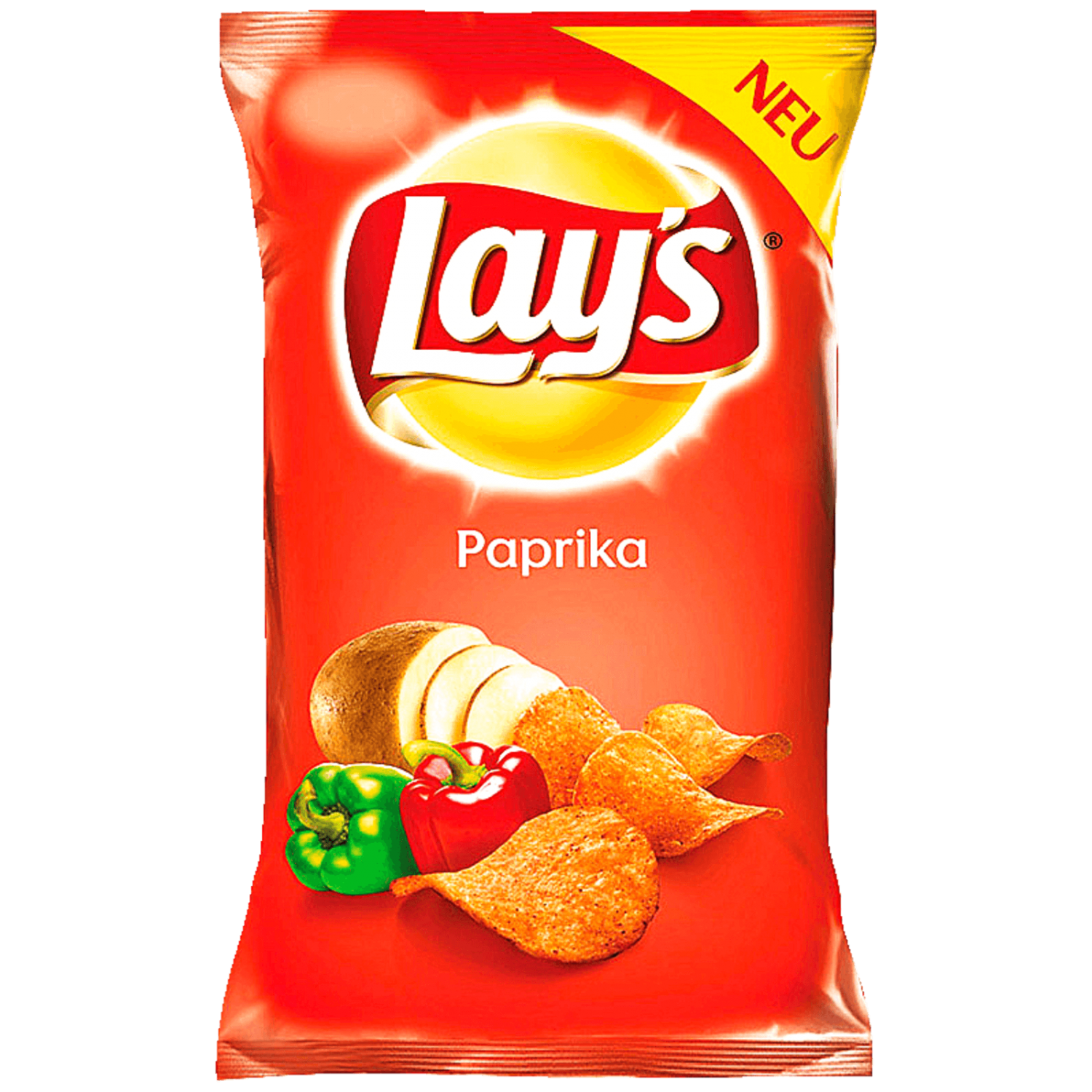 Купить Lays (Лейс) Paprika Чипсы со вкусом паприки 175г в интернет-магазине  Diskontshop.eu Германия всего за €3,04 в