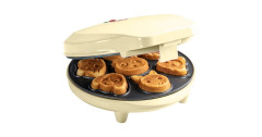 Bestron Bestron Mini-Cookie Maker Tiermotive AAW700V hellgelb, 700 Watt  hellgelb Мини-печь Bestron с животными мотивами AAW700V светло-желтый, 700 Вт