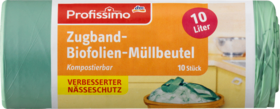 Profissimo Zugband-Биоfolien-Мешки для мусора 10l, 10 шт