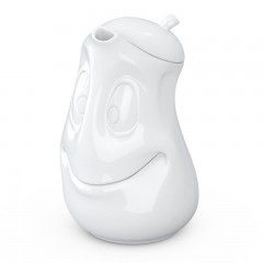 Fiftyeight Products TV Tassen Kanne weiss gut drauf 1,2 L Кувшин ТВ-чашка знает хорошее настроение 1,2 л