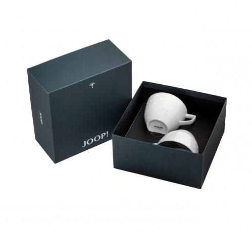 JOOP! JOOP! Tasse 2er-Set DINING GLAMOUR Weiss ЙУУП! DINING GLAMOUR, набор чашек, 2 шт.