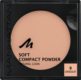 MANHATTAN Cosmetics Пудра для лица компактная Soft Powder Chocolat 09, 9 г