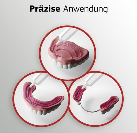 blend-a-dent Haftcreme Plus Barriere gegen Speisereste geschmacksneutral, 40 g, Крем-клей для фиксации зубных протезов Plus Барьер против остатков пищи, без вкусовых добавок, 40 г