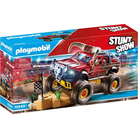 PLAYMOBIL PLAYMOBIL 70549 Stuntshow Monster Truck Horned PLAYMOBIL 70549 Stunt Show Monster Truck Horned
