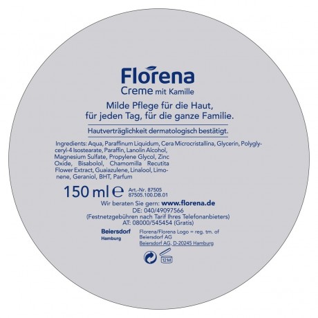Florena Creme Kamille Крем ромашка