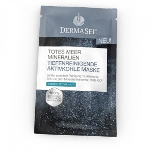 Dermasel Maske Aktivkohle tiefenreinigend Маска глубокого очищения с активированным углем