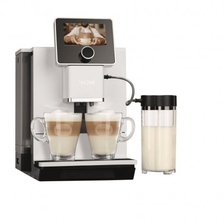 Nivona Nivona Kaffeevollautomat CafeRomatica NICR 965 Kaffeevollautomat Touch-Display Kegelmahlwerk 2,2 L Полностью автоматическая кофемашина Nivona CafeRomatica NICR 965, полностью автоматическая кофемашина с сенсорным дисплеем, коническая кофемолка, 2,