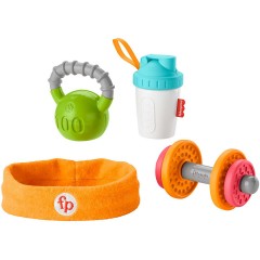 Mattel Fisher-Price Sportspass Rassel- und Beissringset Набор погремушек и прорезывателей Fisher-Price Sports Fun