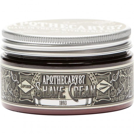 Apothecary87 Bartpflege 1893 Shave Cream Крем для бороды, 100 мл