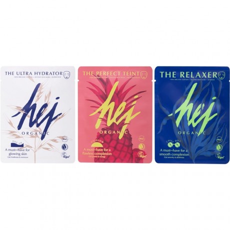 Hej Organic The Sheet Mask Set Набор тканевых масок