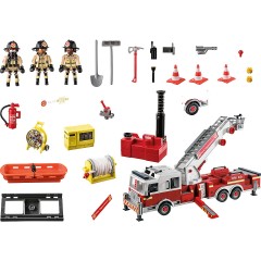 PLAYMOBIL PLAYMOBIL 70935 Feuerwehr-Fahrzeug: US Tower Ladder PLAYMOBIL 70935 Пожарная машина: лестница на башню США