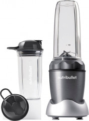nutribullet nutribullet Smoothie-Maker NB100DG, 1000 W, Standmixer, Multifunktionsmixer inkl. 2 To-Go Trinkbecher, Dunkelgrau nutribullet Smoothie Maker NB100DG, 1000 Вт, настольный миксер, многофункциональный миксер, включая 2 чашки для питья, темно-сер