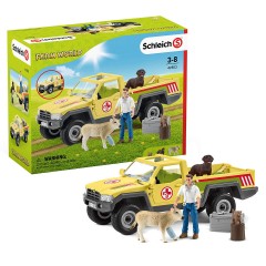 Schleich Schleich 42503 Tierarztbesuch auf dem Bauernhof Schleich 42503 Посещение ветеринара на ферме