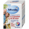 Mivolis A-Z Komplett ab 50 Tabletten Дас Гезунде Плюс, Комплексные витамины против старения От А до Z Komplett, для людей старше 50 лет, 100 шт