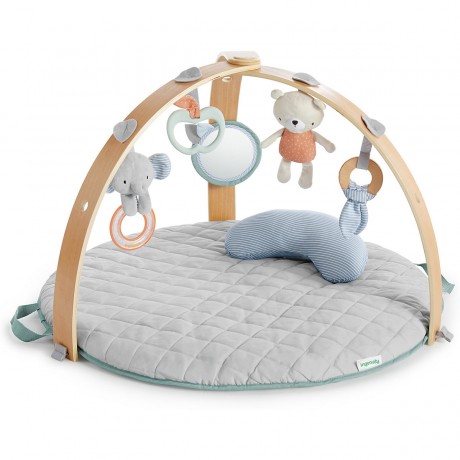 Ingenuity Cozy Spot Loamy Wendedecke mit Spielbogen aus Holz Двустороннее одеяло Cosy Spot Loamy с деревянной игровой аркой