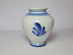 Delft Holland Ваза &quot;Мельница&quot;, дельфтский фарфор, 10,5 x 8 см, Голландия, 1960-70гг.