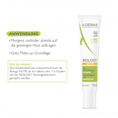 A-DERMA Biology nahrende Pflege dermatologisch Биология питательный уход дерматологический