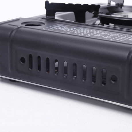 Melody Melody Gaskocher Campingkocher Gasherd Herd Tischkocher Outdoor Portable Campingherd, (1-St., mit Anzundautomatik), 34x25x11 cm (L/B/H) Газовая плита Мелодия, походная плита, газовая плита, настольная плита, уличная портативная походная плита, (1