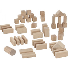 Eichhorn Holzbausteine naturbelassen Строительные блоки из натурального дерева
