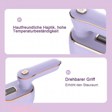 TOPMELON TOPMELON Dampfbugeleisen Drehbares Dampfbugeleisen, nass und trocken Grun Паровой утюг TOPMELON Вращающийся паровой утюг, влажный и сухой