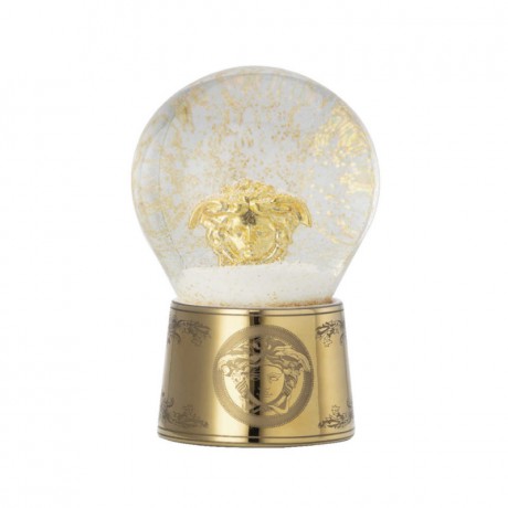 Rosenthal meets Versace Rosenthal Versace Golden Medusa Schneekugel h: 12 cm Снежный шар Rosenthal Versace Golden Medusa h: 12 см