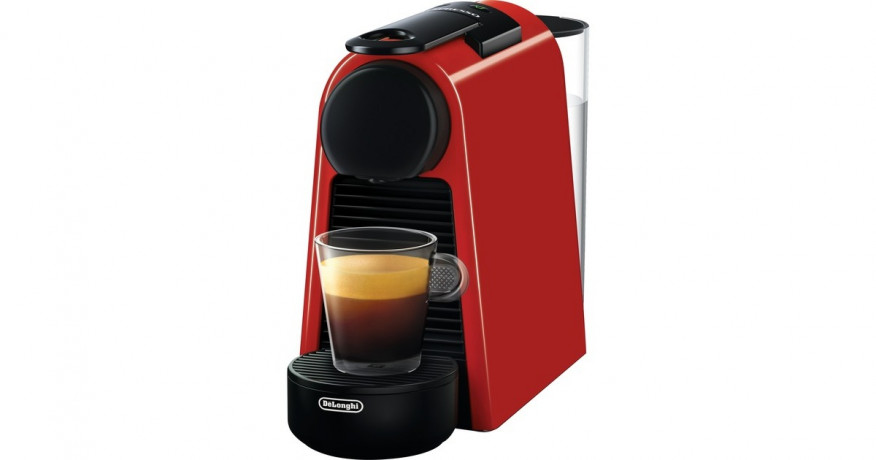 DeLonghi DeLonghi Nespresso Essenza Mini EN85.R, Kapselmaschine rot rot DeLonghi Nespresso Essenza Mini EN85.R, капсульная машина красный