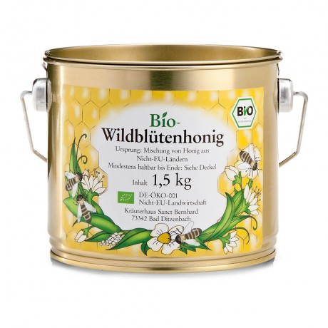Krauterhaus Sanct Bernhardt Organic wild flower honey1,5 kg