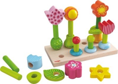 Haba HABA 301551 Steckspiel Blumengarten HABA 301551 Цветочный сад для игры с привязкой
