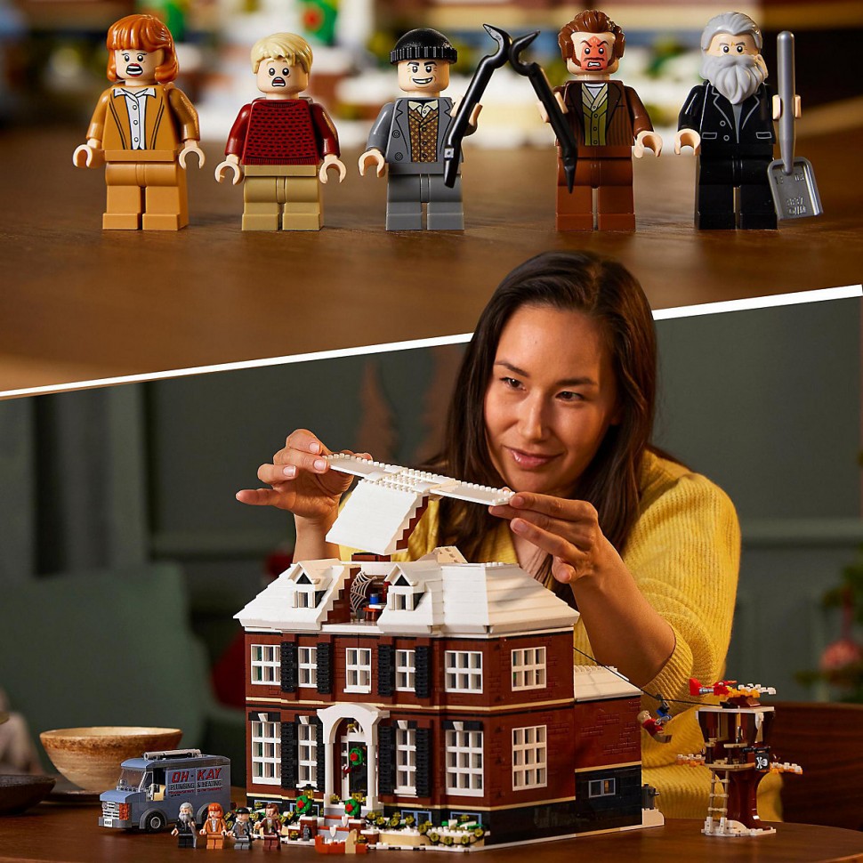 Купить LEGO Ideas 21330 Home Alone ЛЕГО Один дома в интернет-магазине  Diskontshop.eu Германия всего за 40 749 руб. в