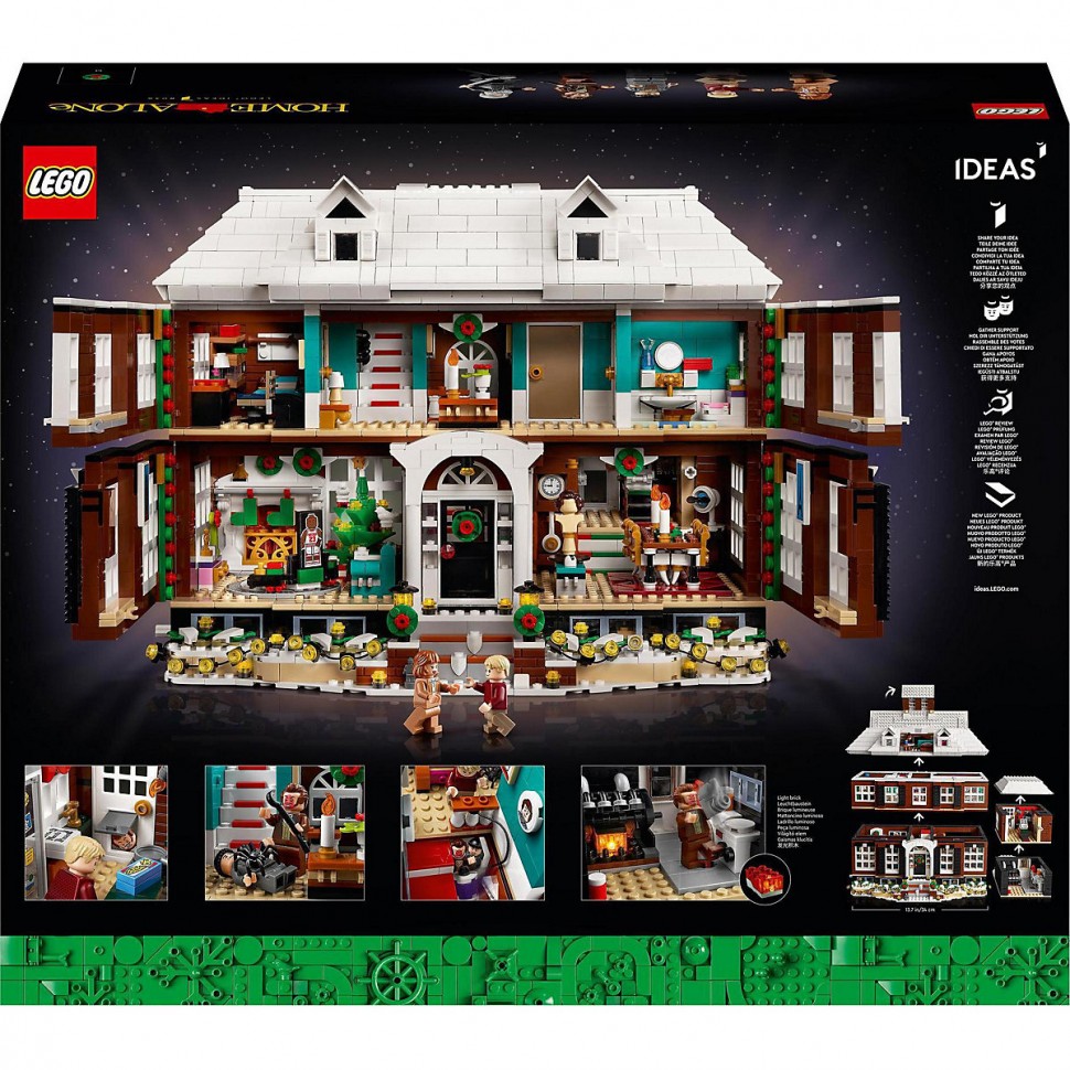 Купить LEGO Ideas 21330 Home Alone ЛЕГО Один дома в интернет-магазине  Diskontshop.eu Германия всего за 40 749 руб. в