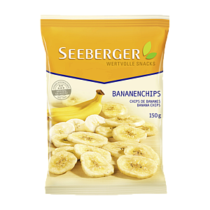 Seeberger Банановые чипсы 150г