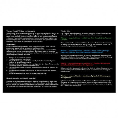 Biotulin faceLIFT, 20 x 1 ml Ampullen  faceLIFT, 20 ампул по 1 мл